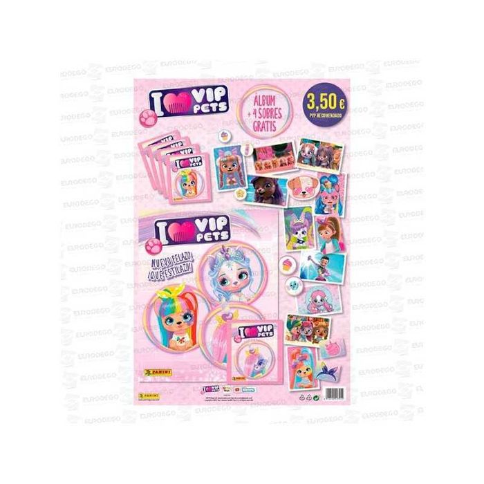 Colecção Panini "I Love Vip Pets"