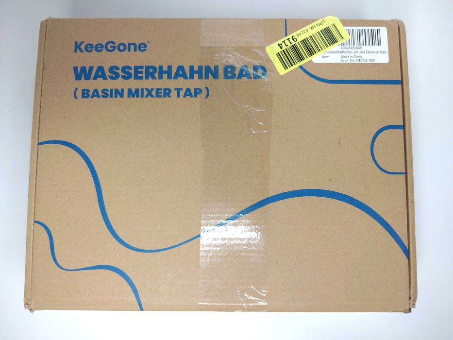 KRAN Bateria Zlewozmywakowa obrotowa 360°C Szczotkowane ZŁOTO-KeeGone