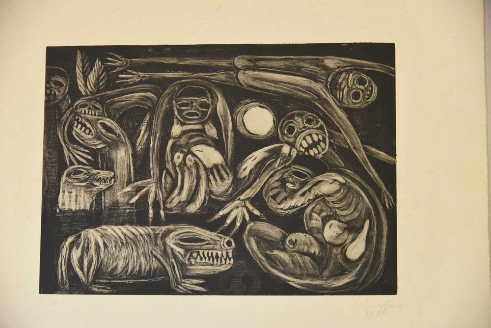 Malangatana - Gravura - Água-forte - 1974