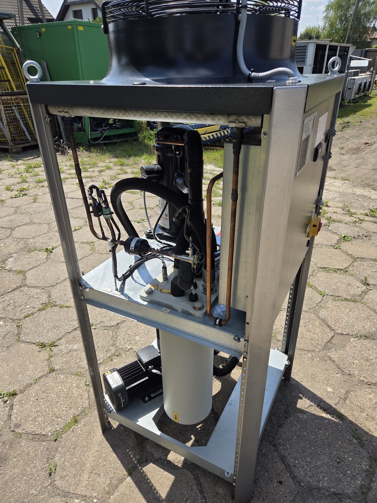 hyfra chiller został 1 sztuka 2022 r 12.2 kW/32 wtryskarka wymiennik