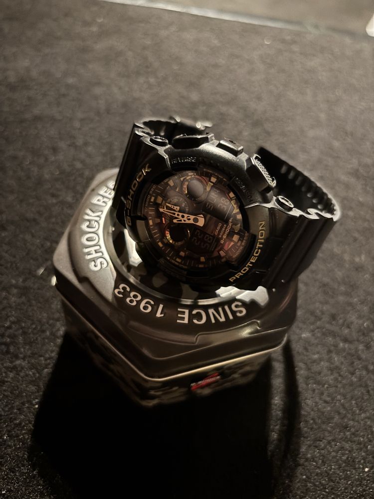 CASIO G-shock GA-100CF #moro