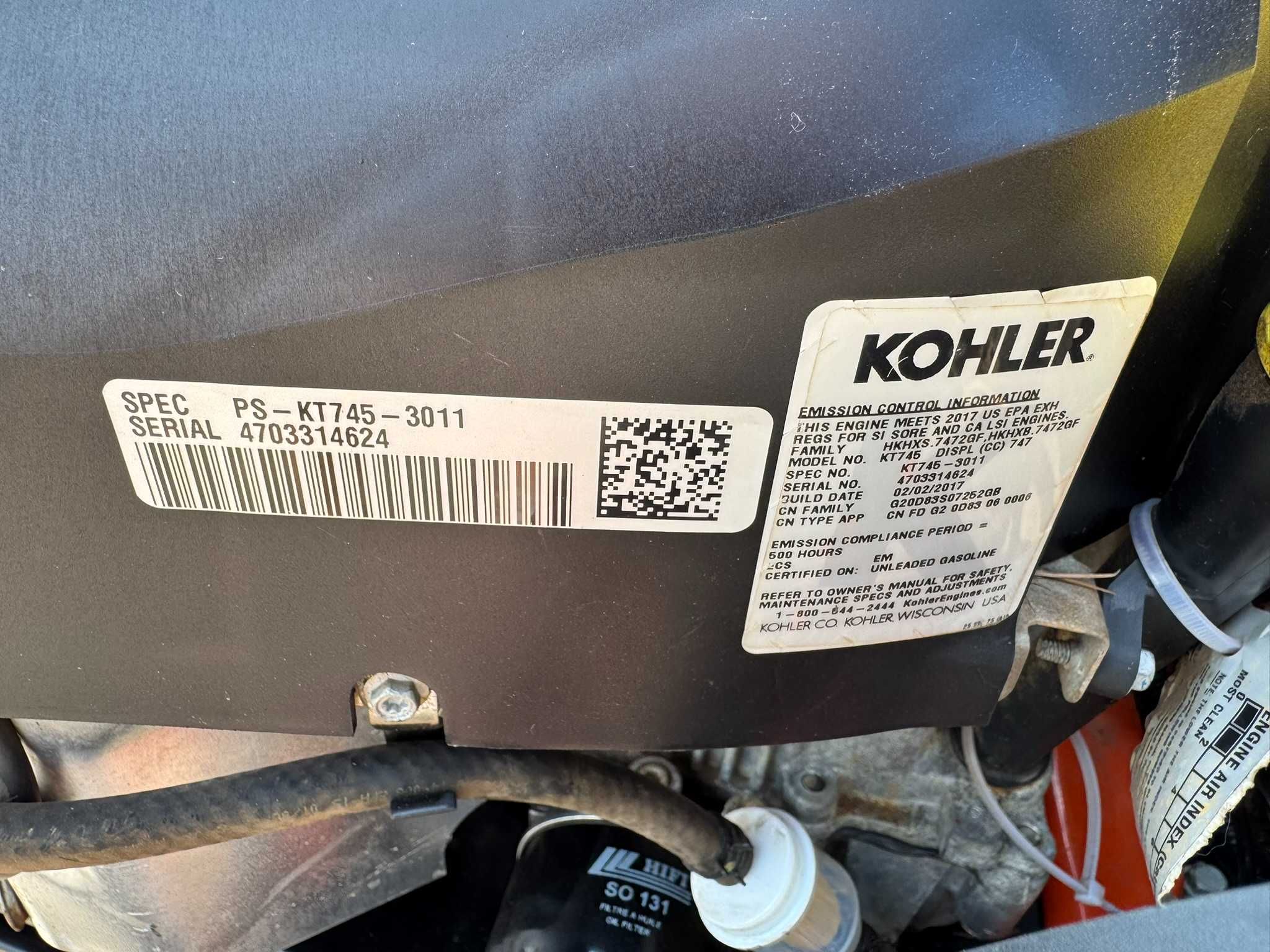 Traktorek Kosiarka Husqvarna LGT2654 KOHLER 26KM ! z USA 54" duże koła