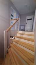 Schody drewniane ,stopnie, parapety
