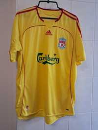 Оригинал футбольное джерси футболка Adidas Liverpool 2006 2007 away