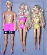 Barbie,Ken e Skipper Jewel  Beach 1993 20€ cada.
