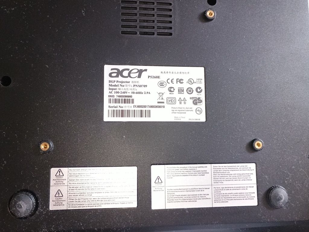 Projektor Acer P5260E