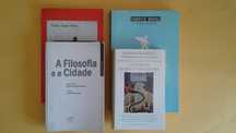 Diferentes livros na área da FILOSOFIA