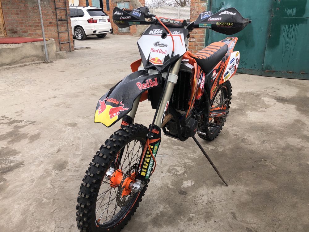 Мотоцыкл кросовый ktm sx 450 2006 год 56л.с