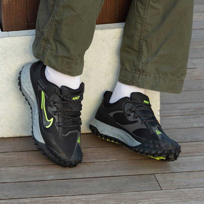 Кросівки Nike ACG Mountain Fly 2 Gore-Tex Black/Green premium