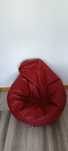 Puff vermelho grande