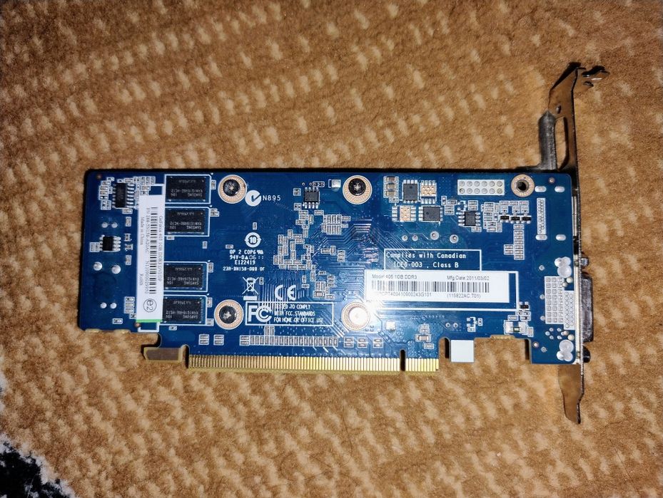 Відеокарта Geforce 405 1gb ddr3