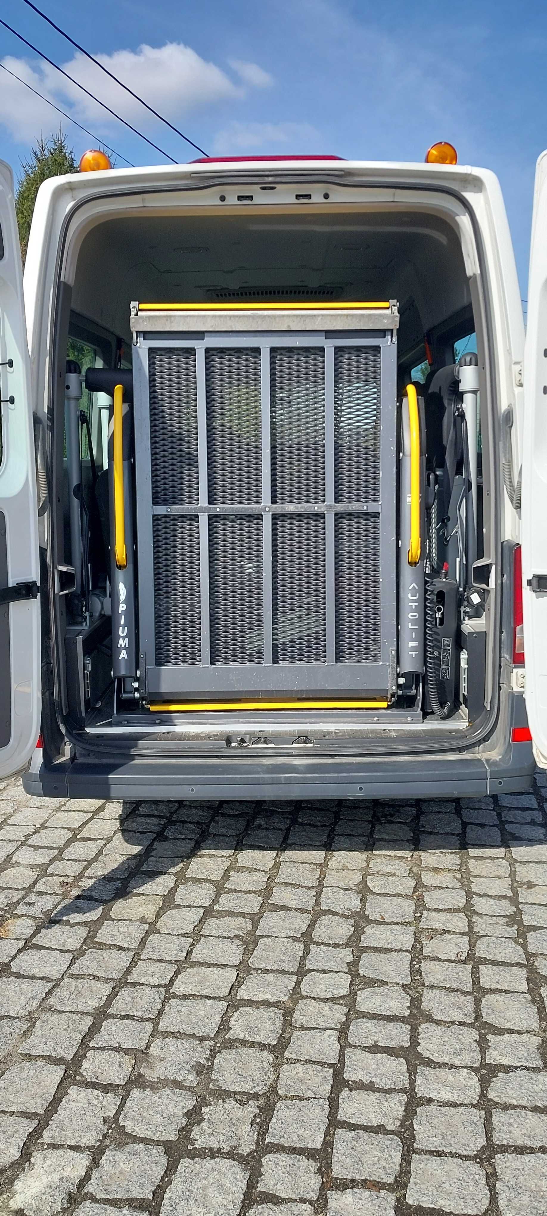Volkswagen Crafter Przystosowany do Przewozu Osób Niepełnosprawnych