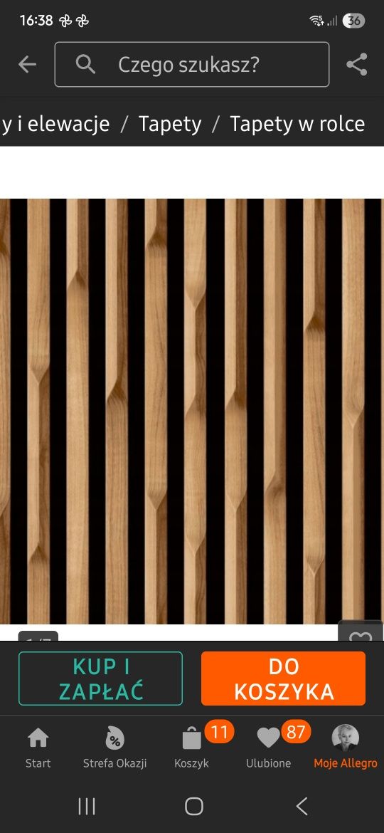 Tapeta 3 d winylowa na fizelinie