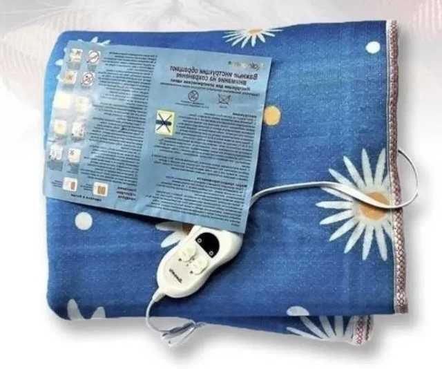 Електропростирадло rainberg rb 2224 / 150×180 см / зігріє за хвилини