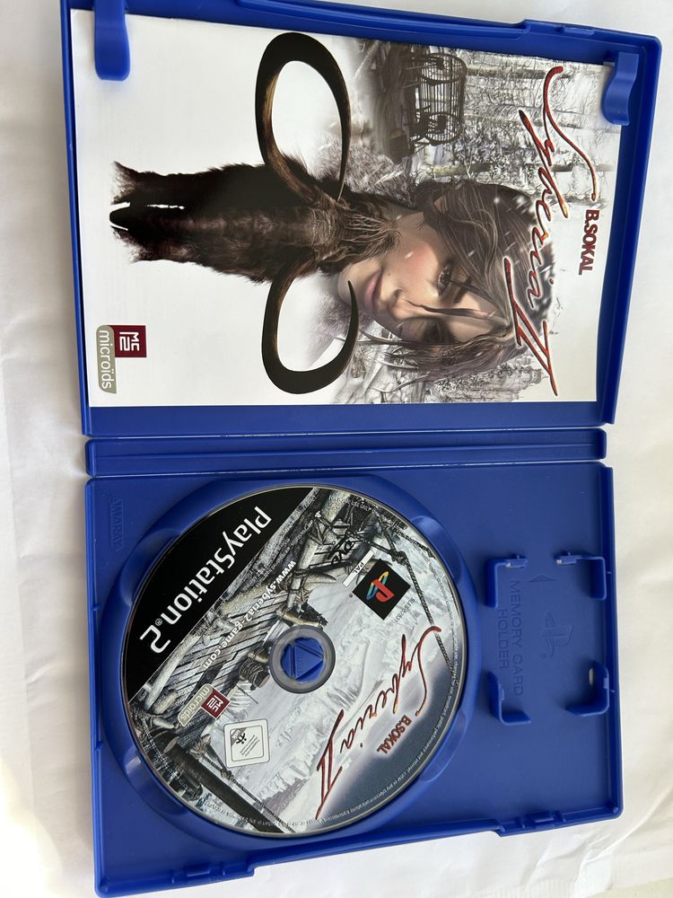 Syberia 2 playstation 2 ps2