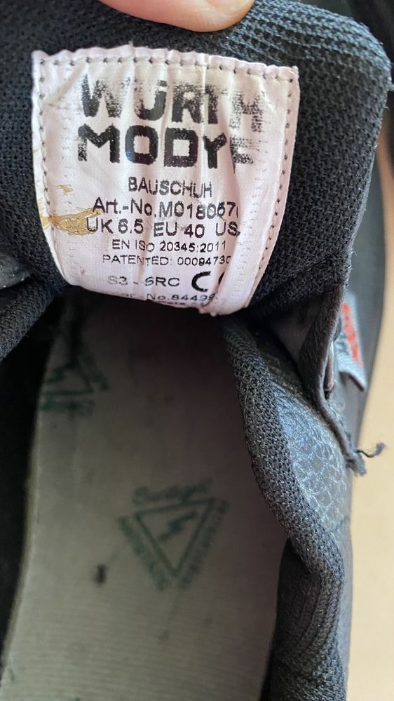 Buty tobocze Wurth Modyf 40