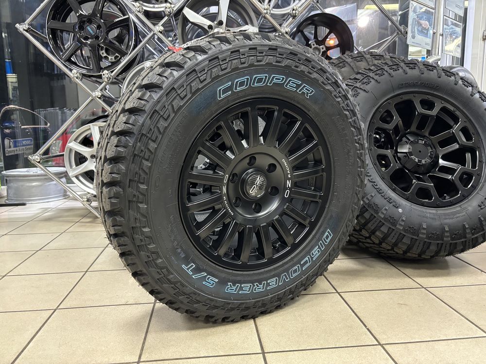 Felgi OZ Rally Raid z oponami Cooper 265/70R17 ST Maxx Hilux Ranger
