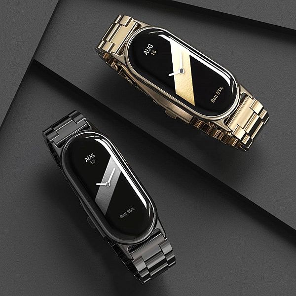 Tech-Protect Stainless Xiaomi Smart Band 8 / 8 Nfc Black