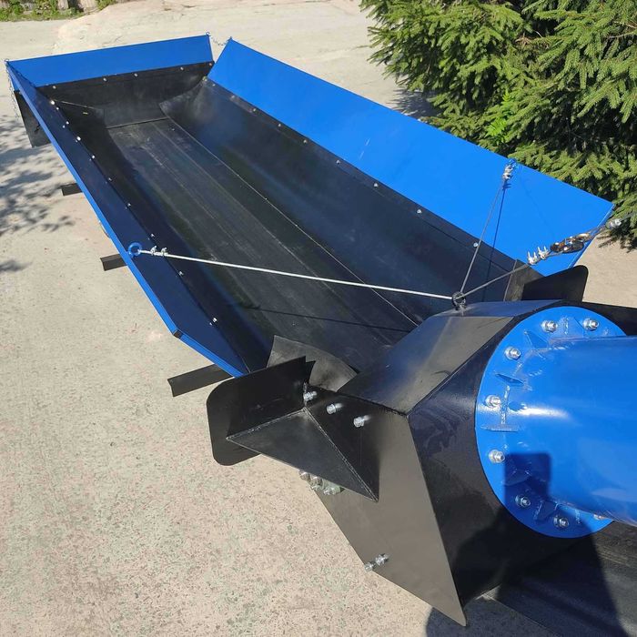 Разгрузочный бункер, загрузчик вагонов, ленточный конвейер транспортер