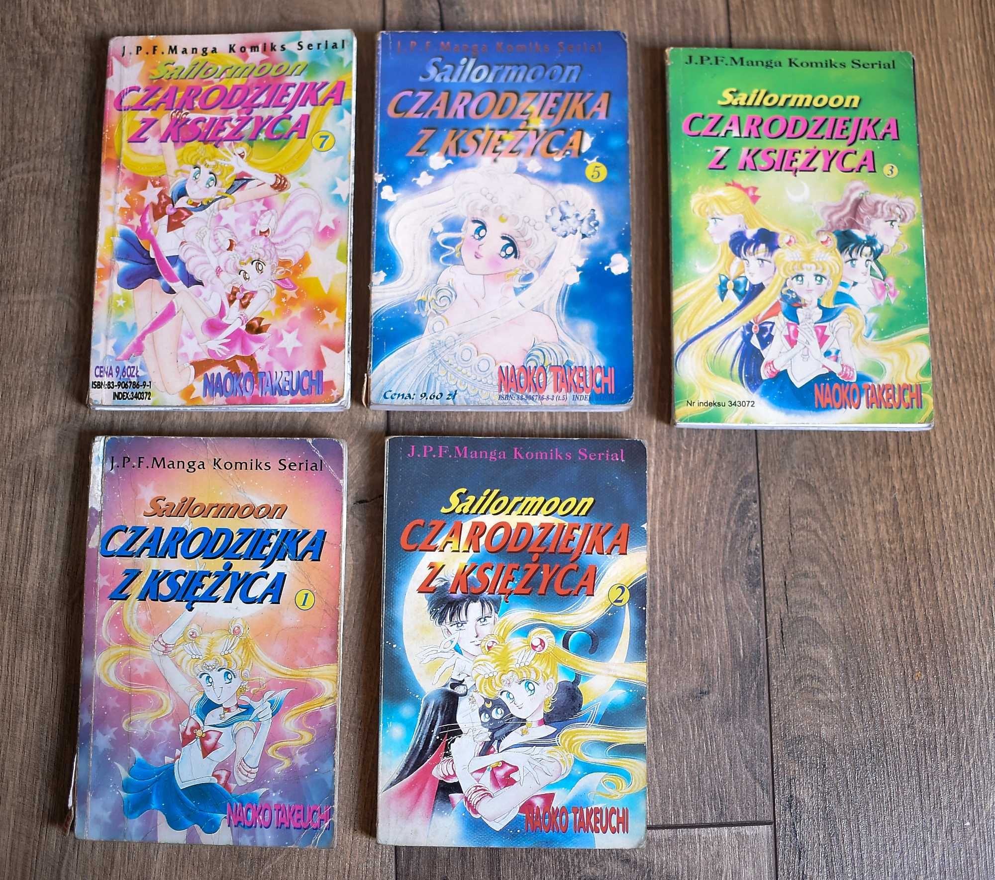 Zestaw Manga # SailorMoon Czarodziejka z Księżyca Naoko Takeuchi