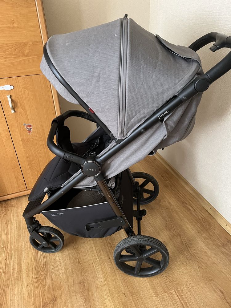 Прогулянкова коляска CARRELLO Bravo CRL-5515, Mist Grey