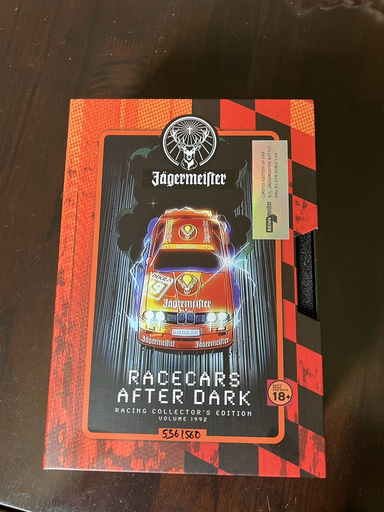 Jagermeister Bmw zestaw Ultrace limitowany 1 z 560 sztuk