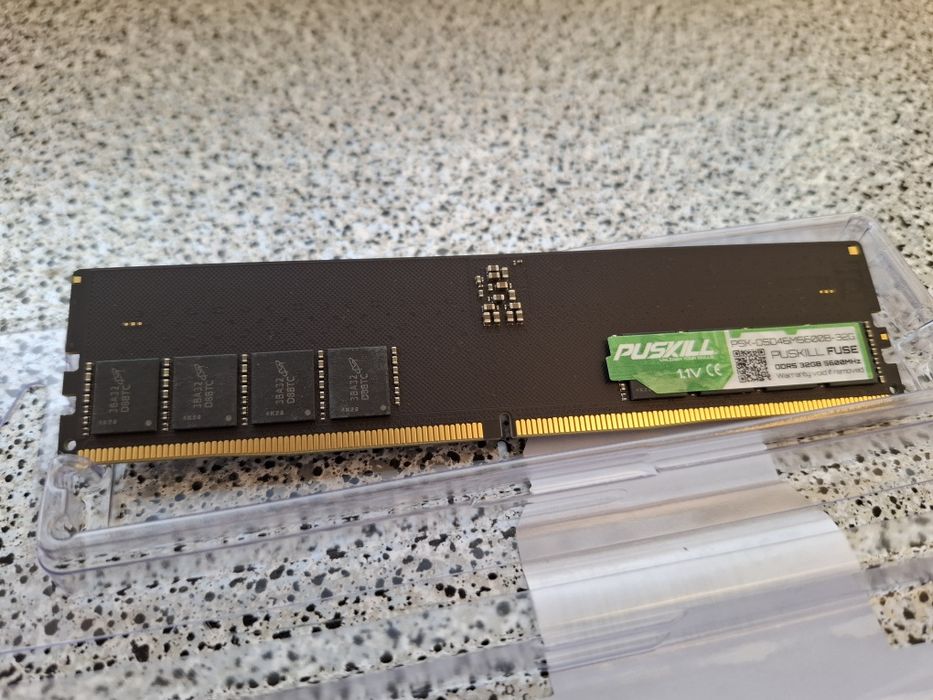 Pamięć RAM DDR5 1x32GB 5600MHz CL46 PUSKILL FUSE jedna kość