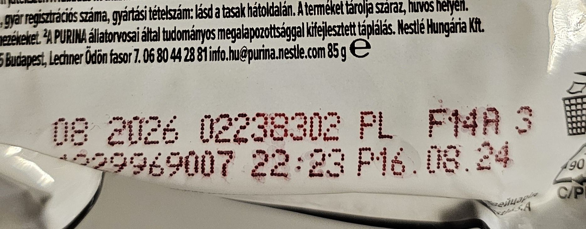 Nowe 3 x karma mokra dla kotka, Purina, 85 g