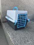 Transporter szary / niebieski 50x33x32