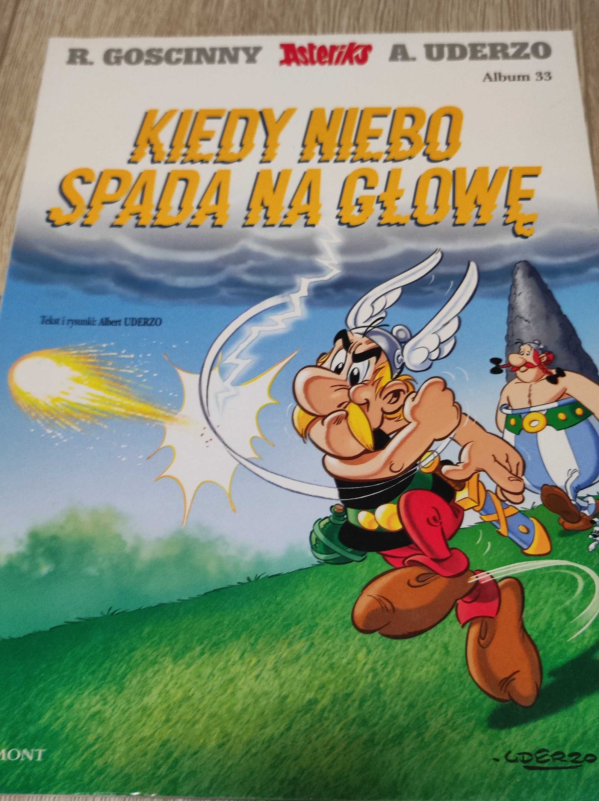 Komiks Asterix -  kiedy niebo spada na głowę