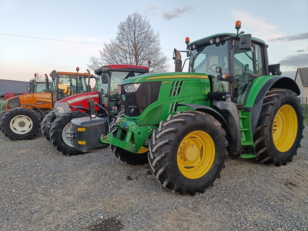 John Deere 6170M PowerQuad Tuz Nowe opony Oryginał!