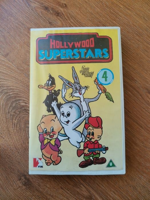 Hollywood Superstars 4 - oryginalna kaseta VHS