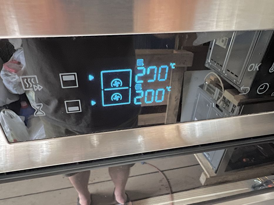 Духовка нерж Samsung DualCook подвійне приготування (Малайзія)