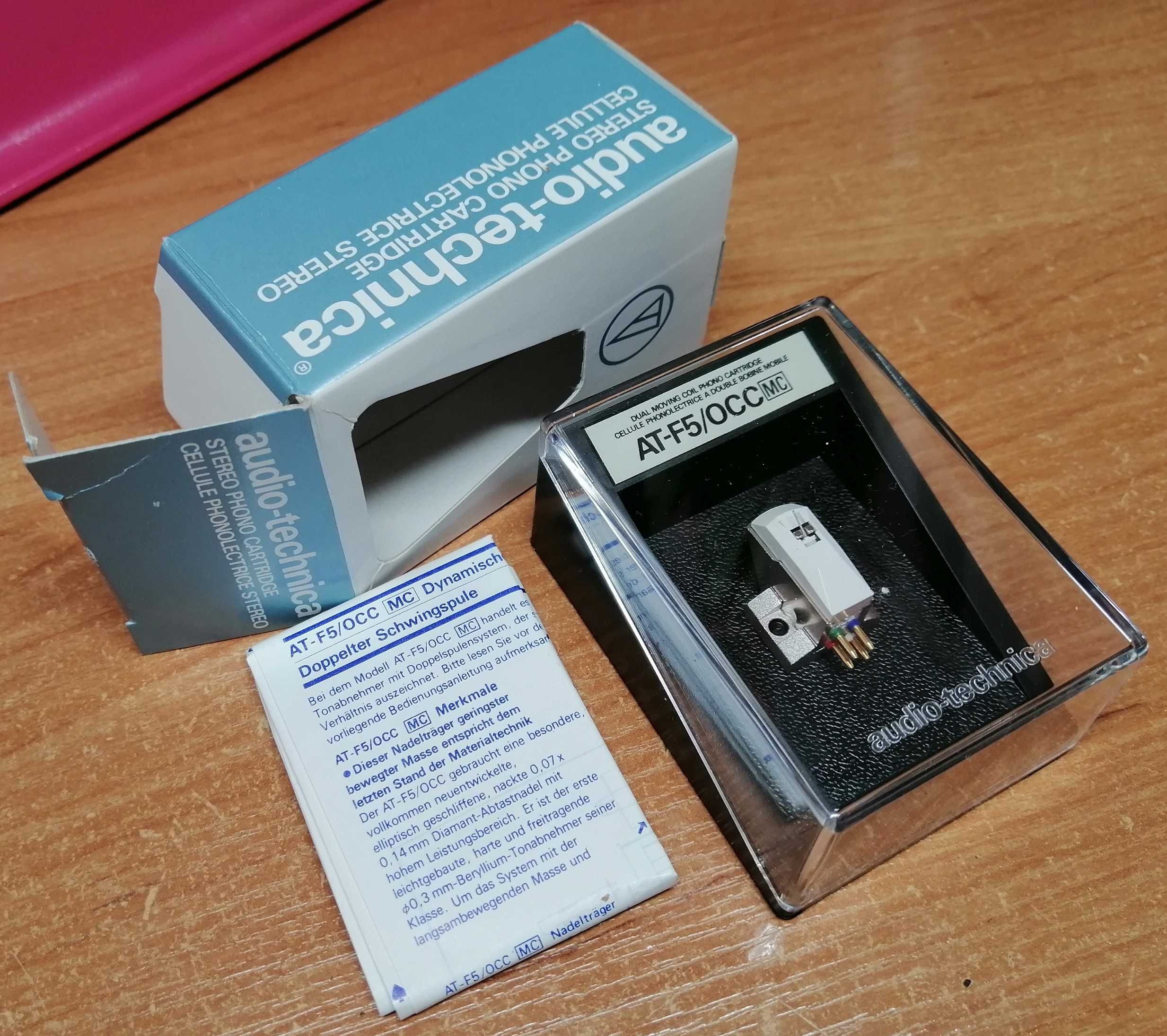 Wkładka do gramofonu Audio Technica AT-F5/OCC