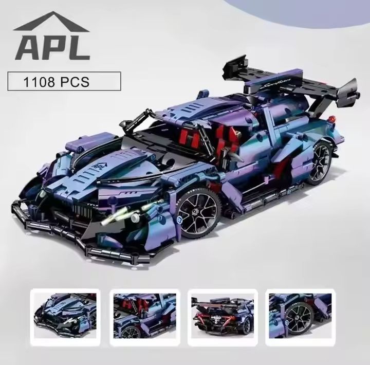 Конструктор суперкар 1108 дет. (Lego technic)
