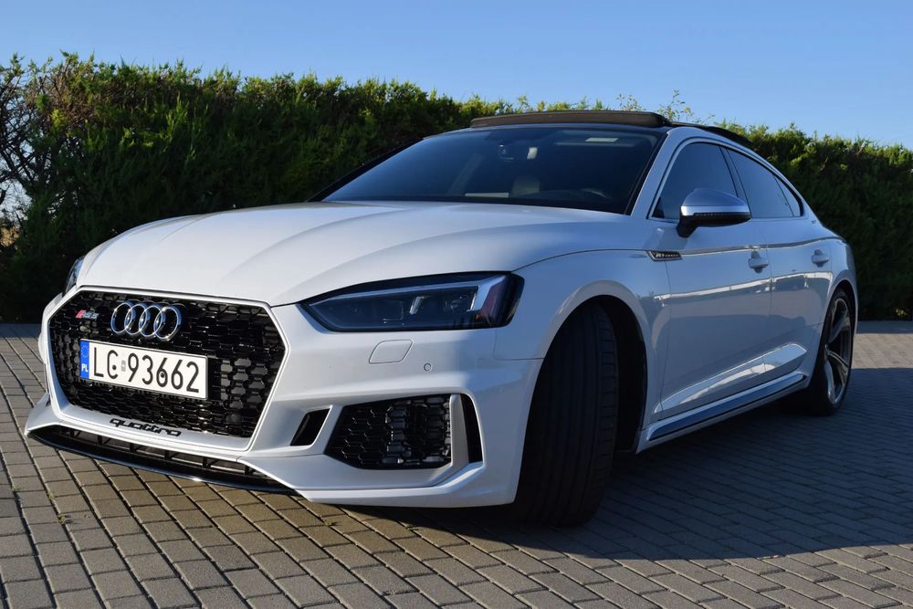 Audi RS5 Sportback RS5 Sportback piekne niski przebieg , zamianana na autolaweta