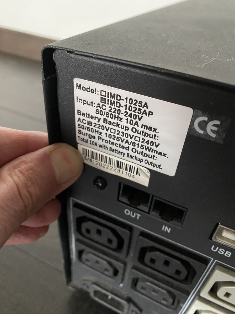 Бесперебойник Powercom  IMD-1025AP