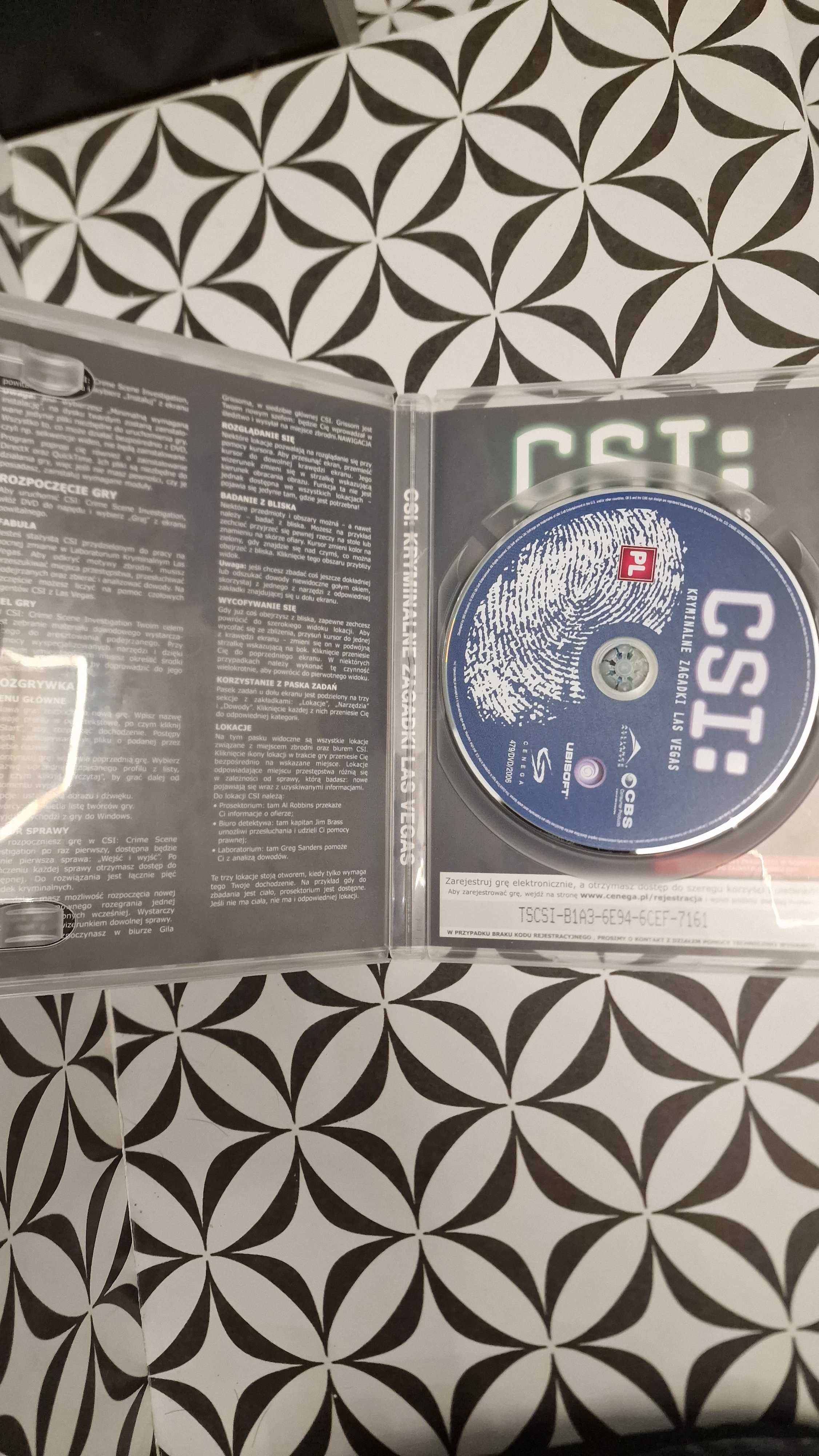 Csi kryminalne zagadki las vegas pc dvd