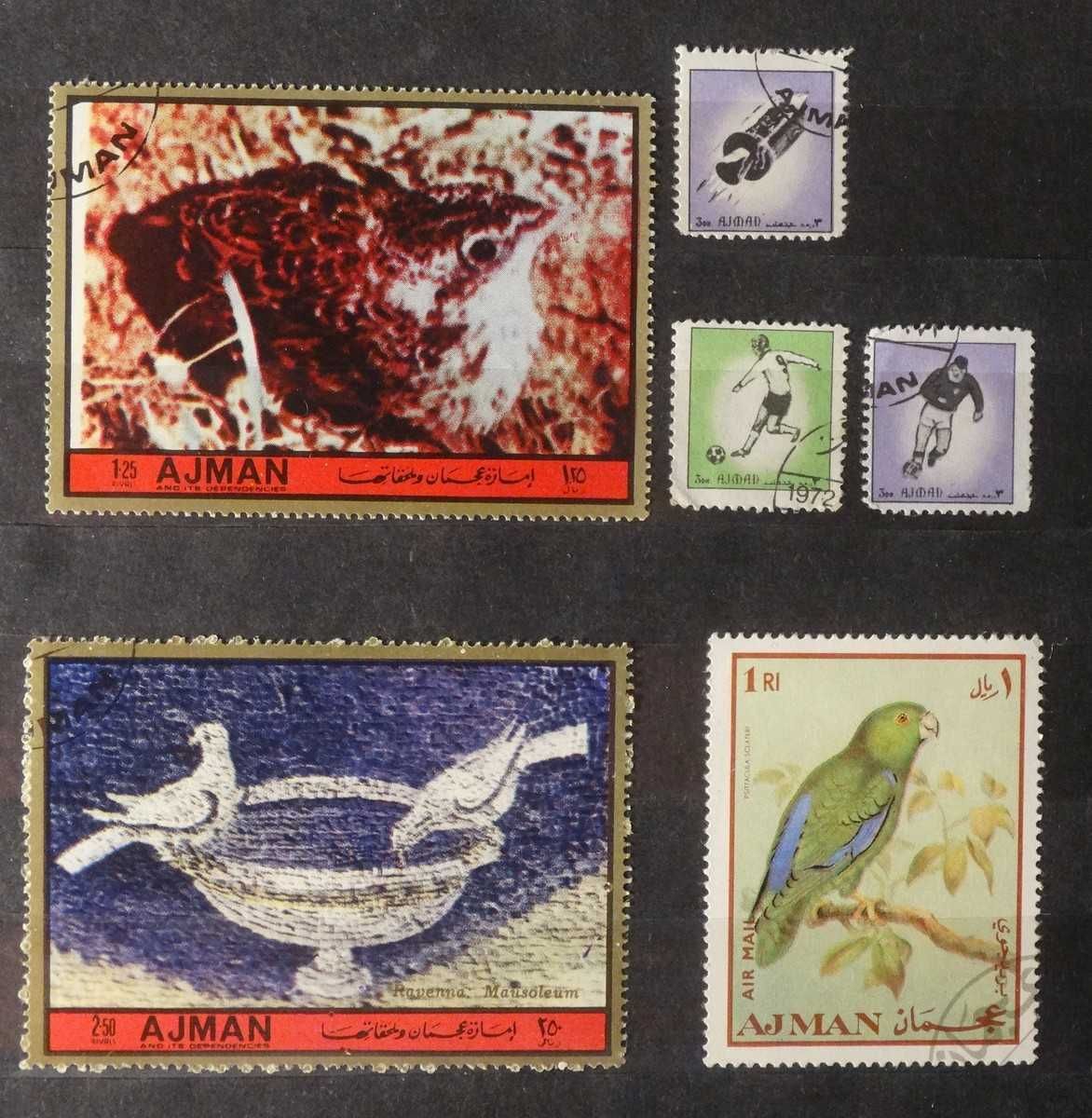 Znaczki pocztowe Ajman