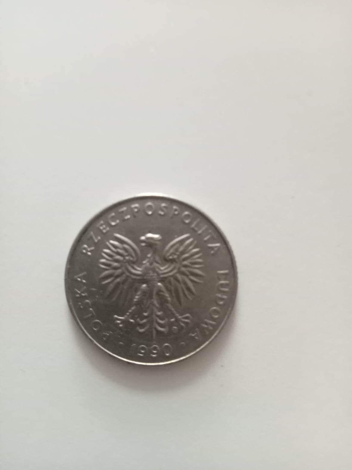 Moneta 20 zł z 1990 roku