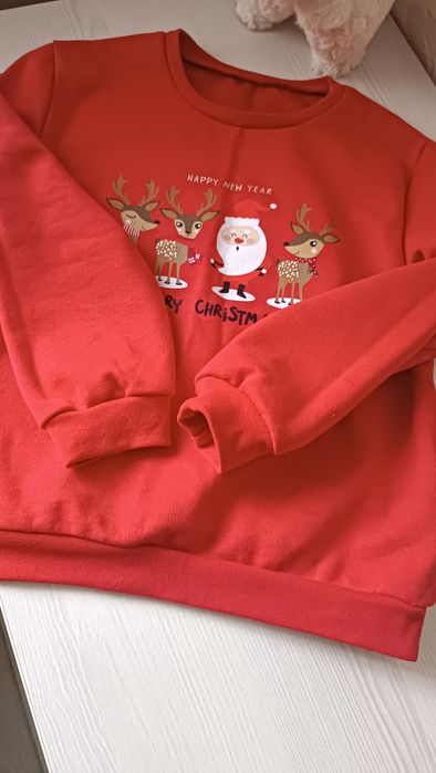 Новорічна кофтинка,світшот.