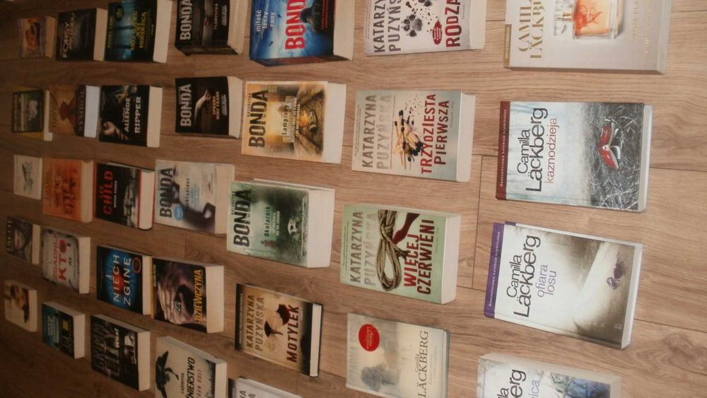 Lackberg, Child, Puzynska i inni - jeszcze większy zestaw książek