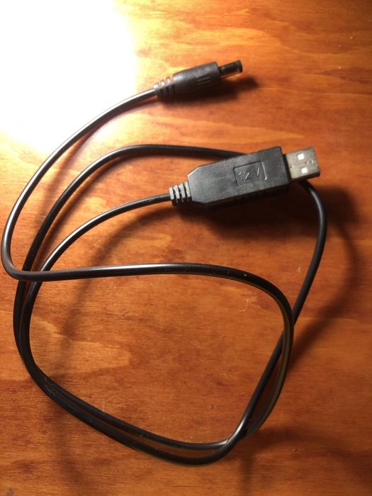 Кабель для роутера із перетворювачем на 12v (новий)