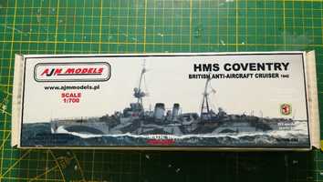 HMS COVENTRY, skala 1:700 resin kit