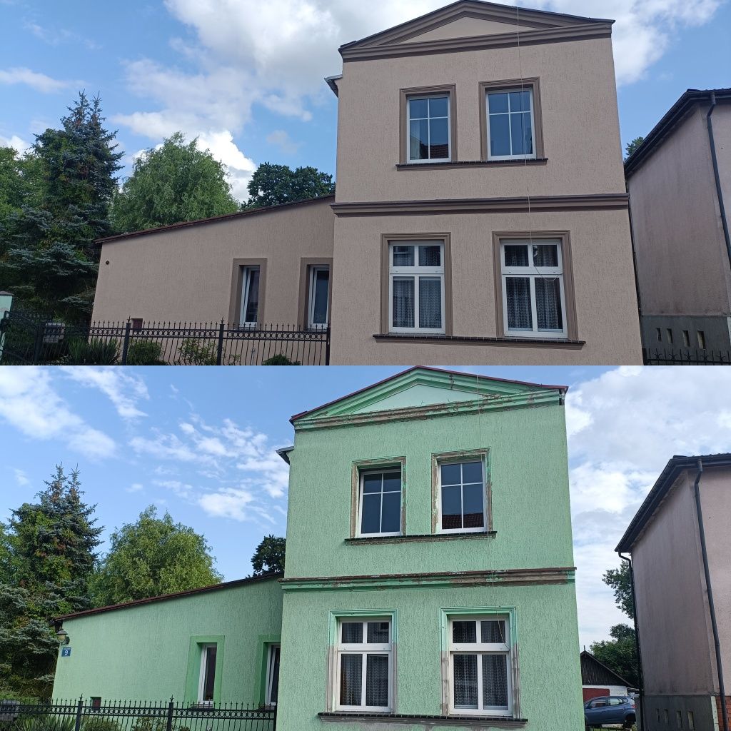 Mycie Malowanie - dachów, elewacji ,kostki