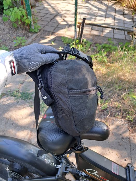 Мотосумка на бедро, чорна