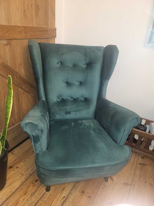 Sofa fotel uszak komplet wypoczynkowy vintage  ! PRZECENA ! szezlong !