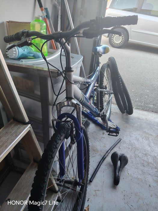 Bicicleta para peças