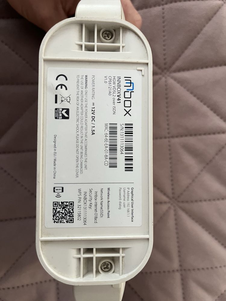 Router innbox v41