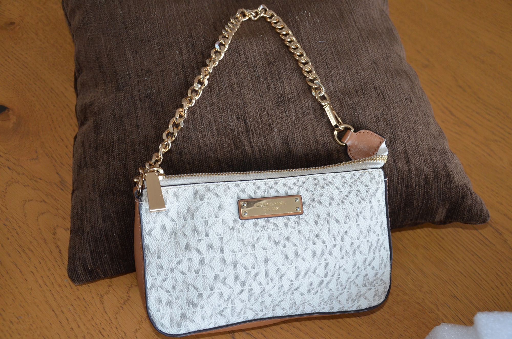 Michael Kors saszetka/torebka jasna